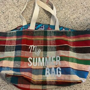 Anthropologie Maud Fourier My Summer Bag Tote